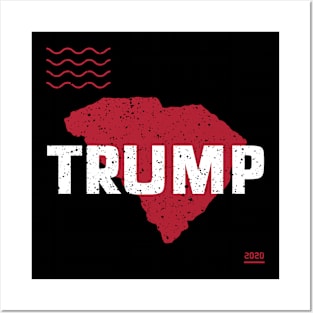 Trump South Carolina 2020  - Red Wave, Red State Posters and Art